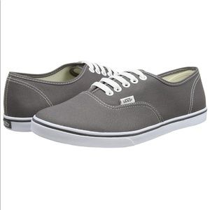 Women’s Authentic Gray Lo Pro Vans